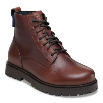 Highwood Mid impermeabile in pelle naturale