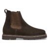 Highwood Slip on Donna in pelle scamosciata color moka