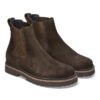 Highwood Slip on Donna in pelle scamosciata color moka