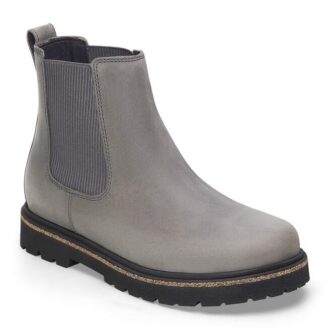 Highwood Slip on Mid Donna in pelle nabuk