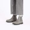 Highwood Slip on Mid Donna in pelle nabuk