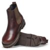 Highwood Slip on Uomo in pelle color cioccolato
