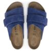 Kyoto in pelle nabuk Desert Buck blu indaco