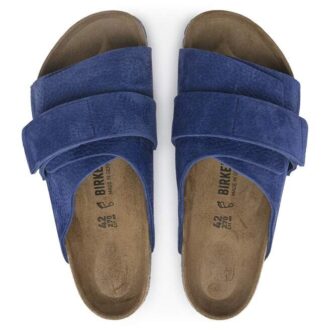 Kyoto in pelle nabuk Desert Buck blu indaco