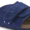 Kyoto in pelle nabuk Desert Buck blu indaco