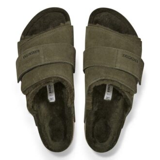 Kyoto Shearling in pelle scamosciata e pelliccia