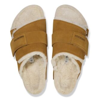 Kyoto Shearling in pelle scamosciata e pelliccia