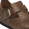 London Single Strap in pelle naturale goffrata London Single Strap in pelle naturale goffrata