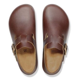 London Wire Buckle in pelle naturale