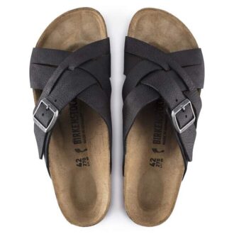 Lugano in pelle oliata Camberra Old Black