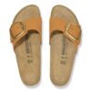 Madrid Big Buckle in pelle nabuk arancione bruciato Madrid Big Buckle in pelle nabuk arancione bruciato