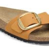 Madrid Big Buckle in pelle nabuk arancione bruciato Madrid Big Buckle in pelle nabuk arancione bruciato