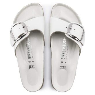 Madrid Big Buckle in pelle naturale