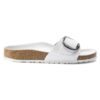 Madrid Big Buckle in pelle naturale