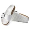 Madrid Big Buckle in pelle naturale