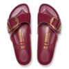Madrid Big Buckle in pelle verniciata naturale Madrid Big Buckle in pelle verniciata naturale
