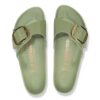 Madrid Big Buckle in pelle verniciata naturale Madrid Big Buckle in pelle verniciata naturale