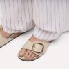 Madrid Big Buckle in pelle verniciata naturale Madrid Big Buckle in pelle verniciata naturale