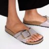 Madrid Big Buckle in pelle verniciata naturale Madrid Big Buckle in pelle verniciata naturale