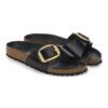 Madrid Big Buckle in pelle verniciata naturale Madrid Big Buckle in pelle verniciata naturale