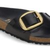 Madrid Big Buckle in pelle verniciata naturale Madrid Big Buckle in pelle verniciata naturale