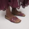 Madrid Big Buckle in pelle verniciata naturale Madrid Big Buckle in pelle verniciata naturale