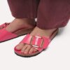 Madrid Big Buckle in pelle verniciata naturale Madrid Big Buckle in pelle verniciata naturale