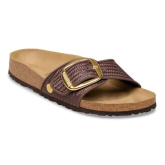 Madrid Big Buckle in rafia