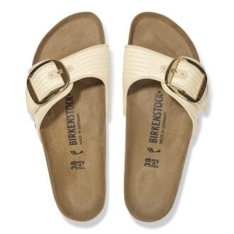 Madrid Big Buckle in rafia