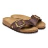 Madrid Big Buckle in rafia