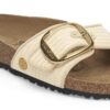 Madrid Big Buckle in rafia