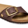 Madrid Big Buckle in rafia