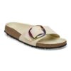 Madrid con Big Buckle in pelle nabuk naturale Madrid con Big Buckle in pelle nabuk naturale