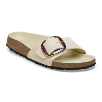 Madrid con Big Buckle in pelle nabuk naturale