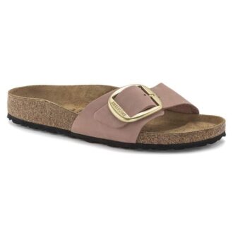 Madrid con Big Buckle in pelle nabuk naturale