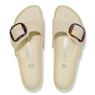 Madrid con Big Buckle in pelle nabuk naturale