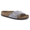 Madrid con Big Buckle in pelle nabuk Purple Fog