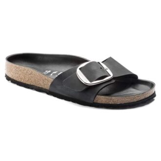 Madrid con Big Buckle in pelle naturale oliata