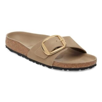 Madrid con Big Buckle in pelle naturale oliata