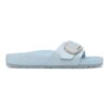 Madrid con Big Buckle in pelle verniciata naturale color perla Madrid con Big Buckle in pelle verniciata naturale color perla