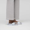 Madrid con Big Buckle in pelle verniciata naturale color perla Madrid con Big Buckle in pelle verniciata naturale color perla