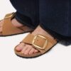 Madrid in pelle nabuk con Big Buckle Madrid in pelle nabuk con Big Buckle