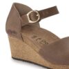 Mary con fibbia ad anello in pelle naturale