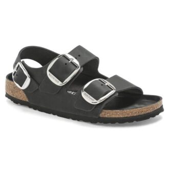 Milano Big Buckle in pelle naturale oliata