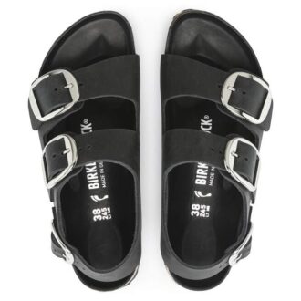 Milano Big Buckle in pelle naturale oliata