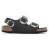 Milano Big Buckle in pelle naturale oliata
