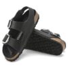 Milano Big Buckle in pelle naturale oliata