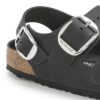 Milano Big Buckle in pelle naturale oliata