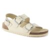 Milano Big Buckle in pelle naturale verniciata