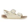 Milano Big Buckle in pelle naturale verniciata